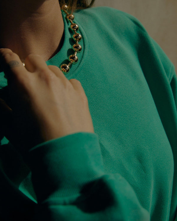 Angarde Sweatshirt Femme Vert