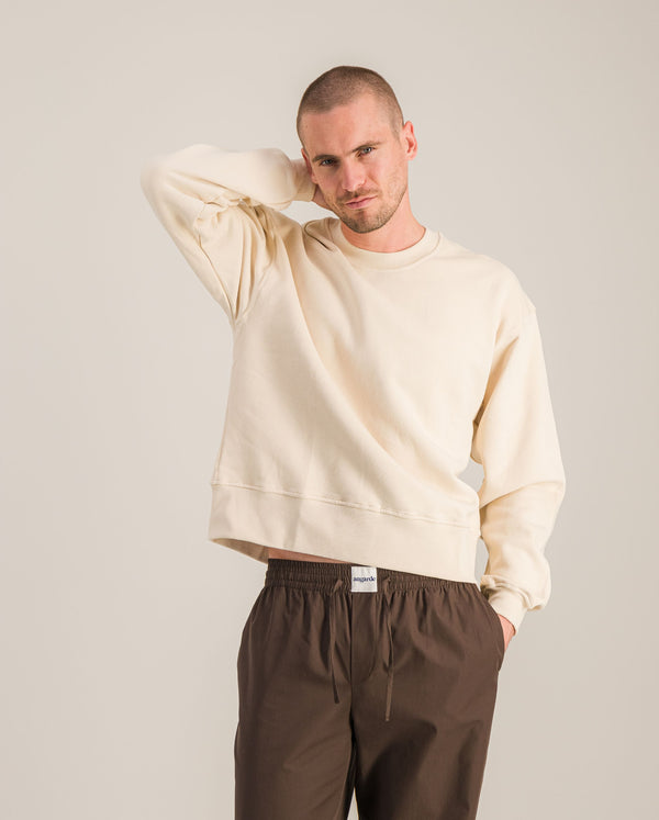 angarde Sweatshirt homme beige