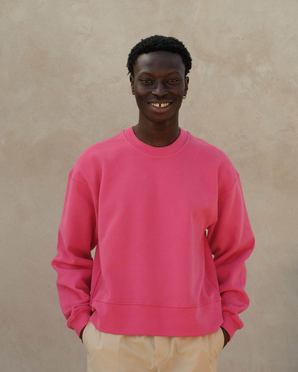 Angarde Sweatshirt Homme Fuchsia