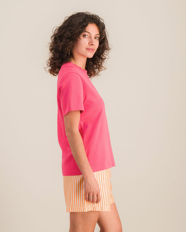 Angarde T-shirt Femme Fuchsia