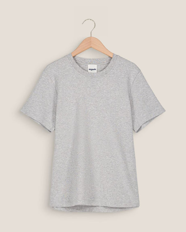 Angarde T-shirt Femme Gris Chiné