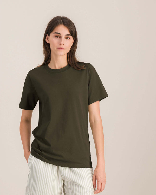 Angarde T-shirt Femme Kaki