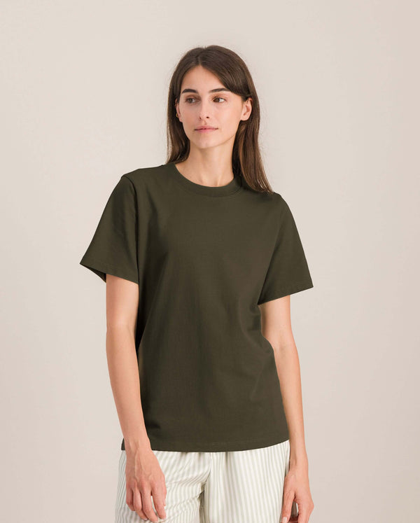 angarde T-shirt femme kaki