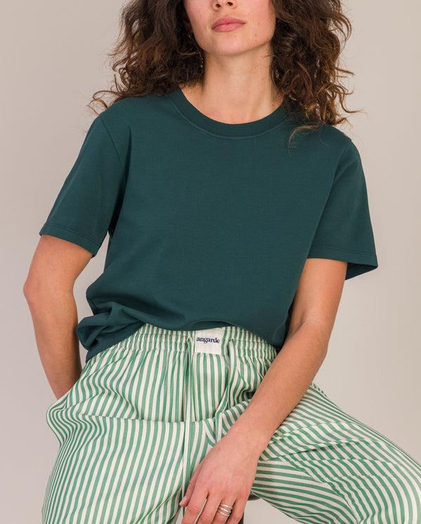 Angarde T-shirt Femme Vert émeraude