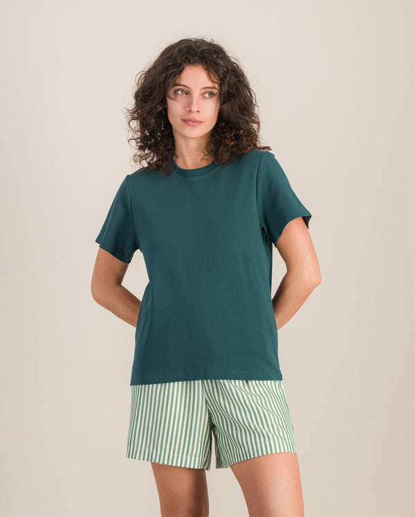 angarde T-shirt femme vert émeraude