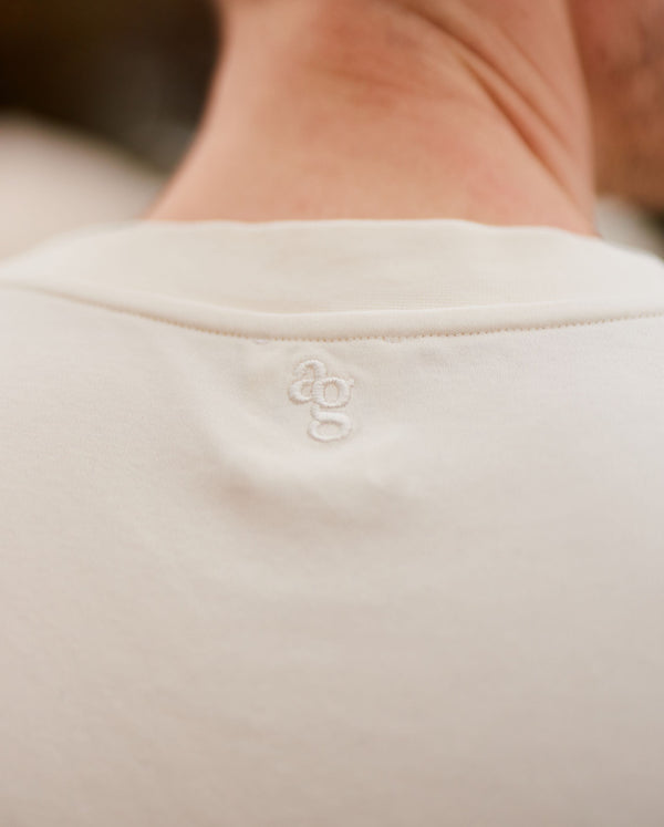 Angarde T-shirt Homme Beige Clair