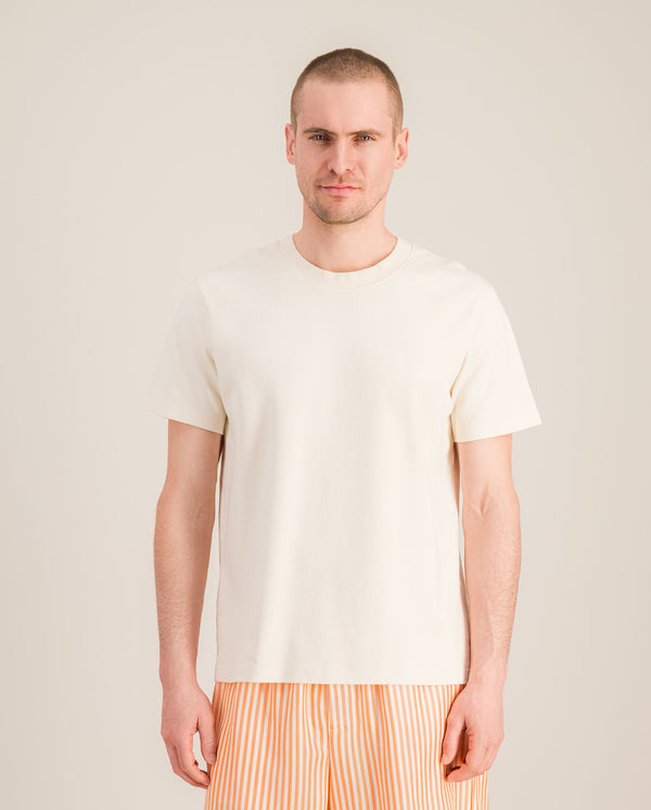 angarde T-shirt homme beige clair