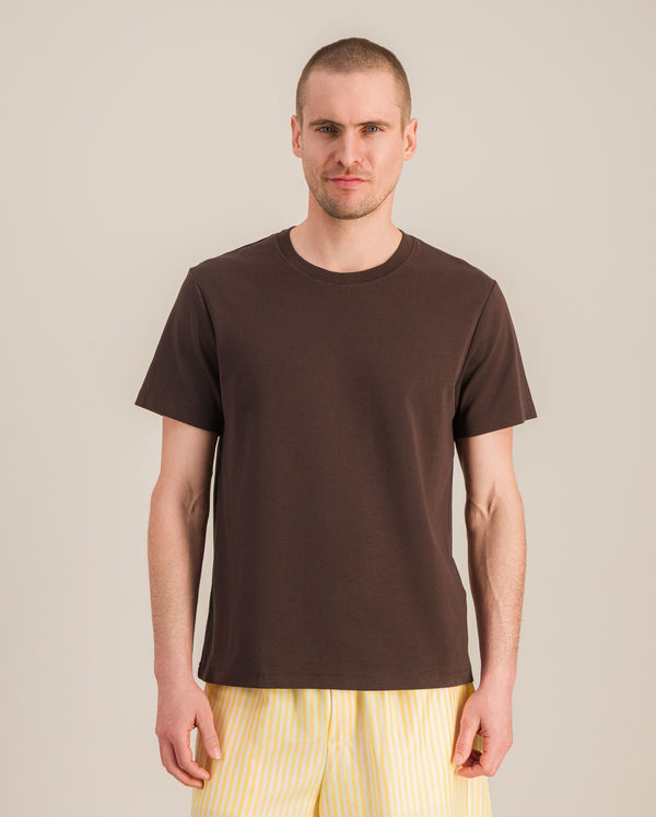 angarde T-shirt homme chocolat
