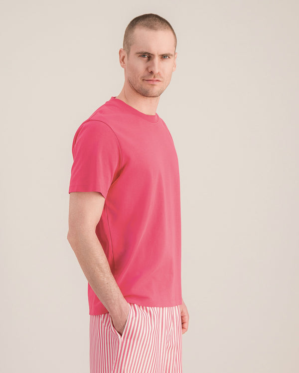 Angarde T-shirt Homme Fuchsia