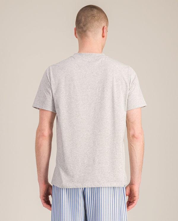 Angarde T-shirt Homme Gris Chiné