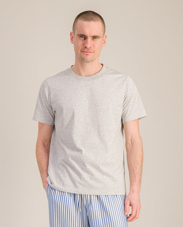 angarde T-shirt homme gris chiné