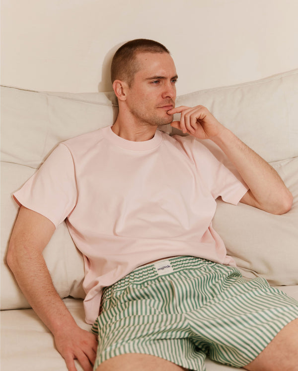 Angarde T-shirt Homme Rose