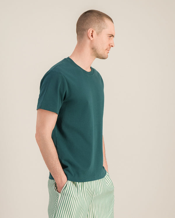 Angarde T-shirt Homme Vert émeraude