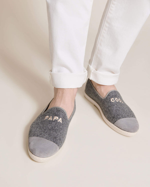 angarde Chausson homme collab' Papa Cool x Émoi Émoi