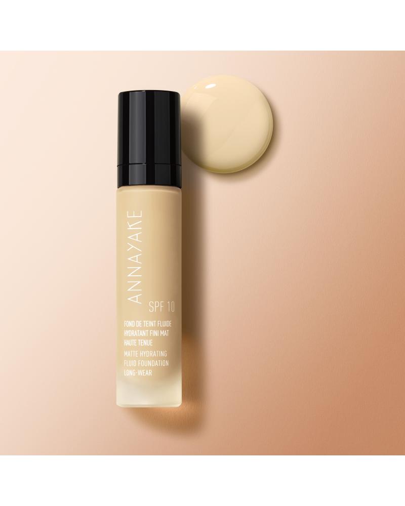 annayake Fond de teint fluide fini mat haute tenue SPF10
