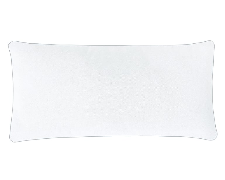 Anne De Solène Coussin Aquarelle · Blanc