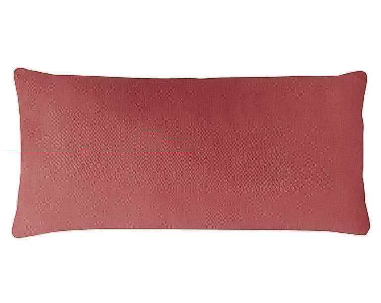 Anne De Solène Coussin Aquarelle · Terre De Sienne