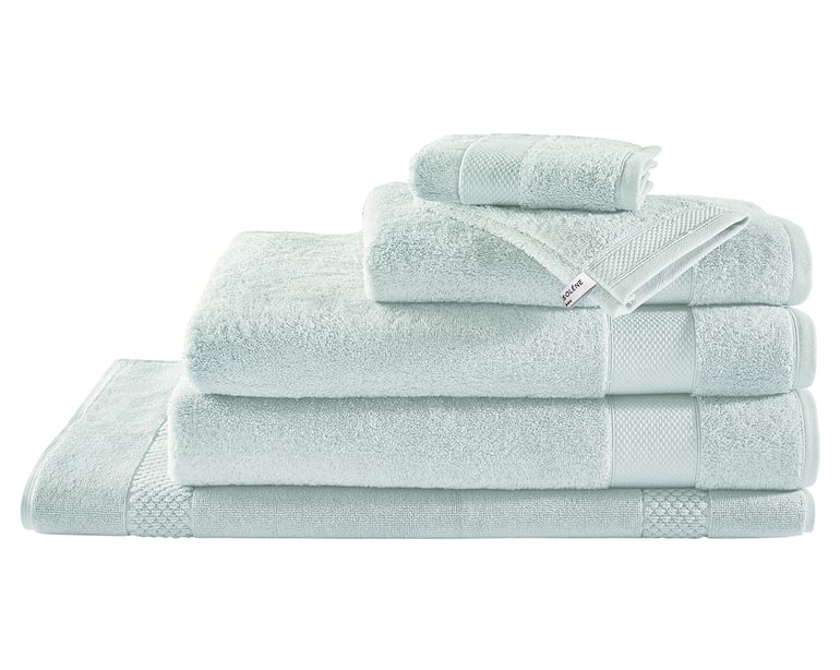 Anne De Solène DRAP DE BAIN Pétale · Aqua