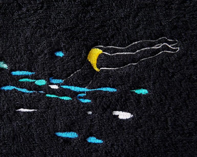 Anne De Solène DRAP DE BAIN Piscine