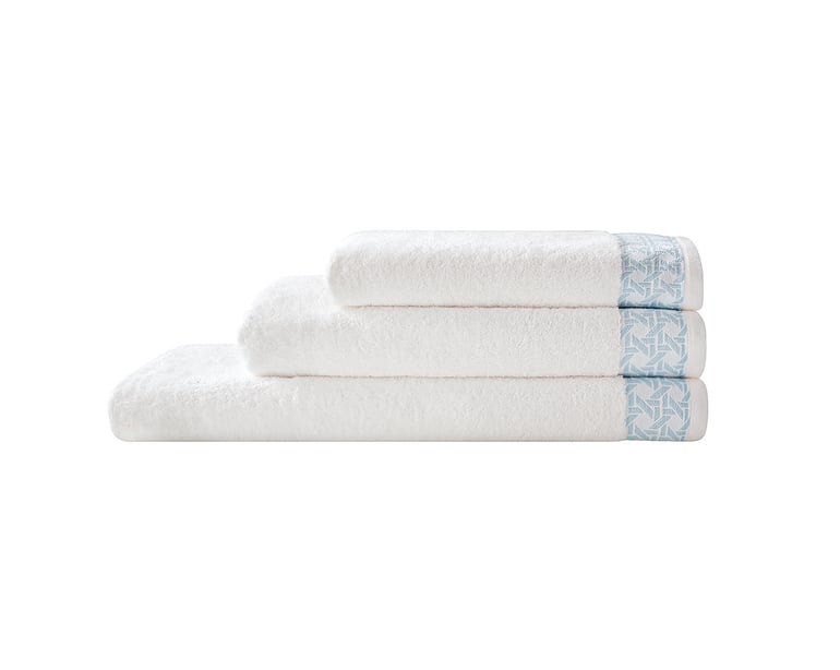 Anne De Solène DRAP DE DOUCHE Hespérides · Blanc