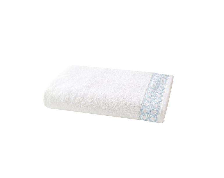 anne de solène DRAP DE DOUCHE Hespérides · Blanc