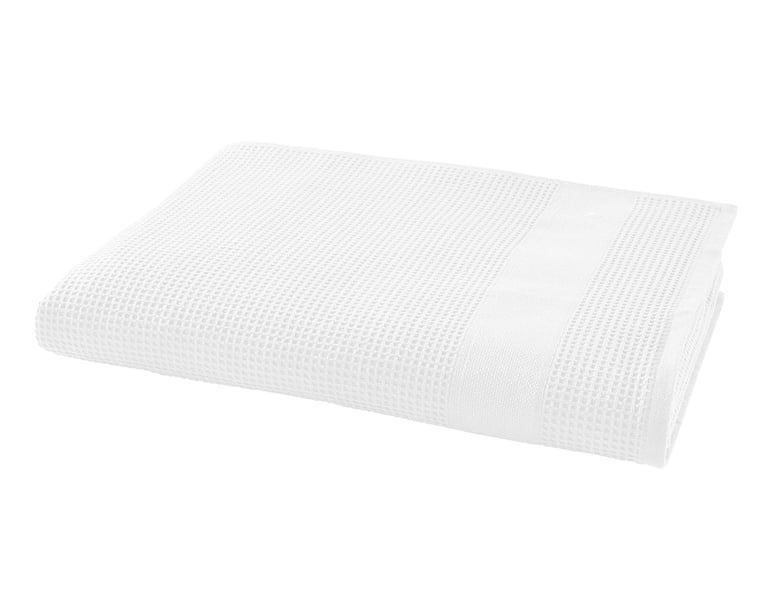 anne de solène DRAP DE DOUCHE Naïade · Blanc