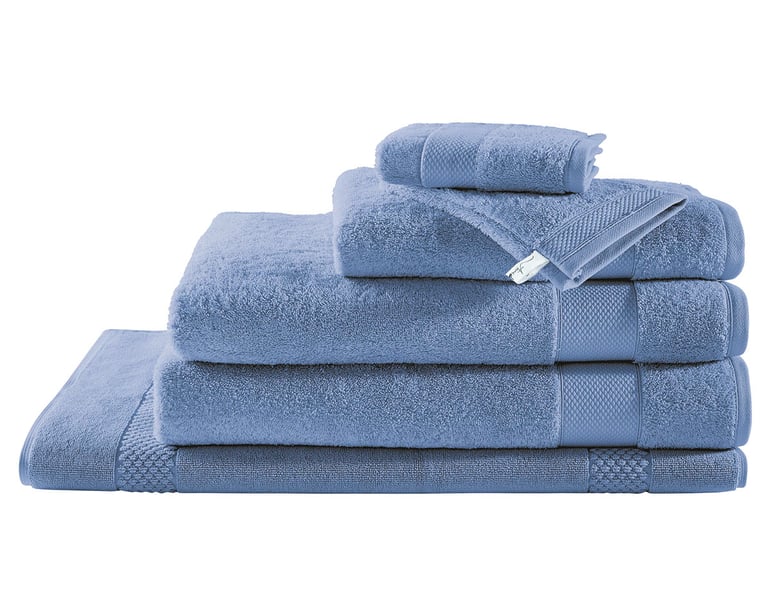 Anne De Solène DRAP DE DOUCHE Pétale · Agapanthe