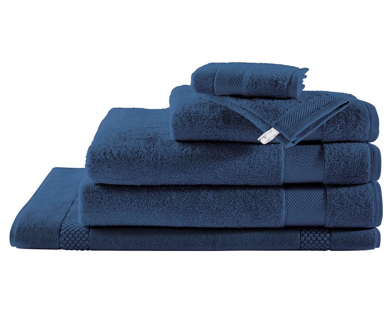 Anne De Solène DRAP DE DOUCHE Pétale · Bleuet