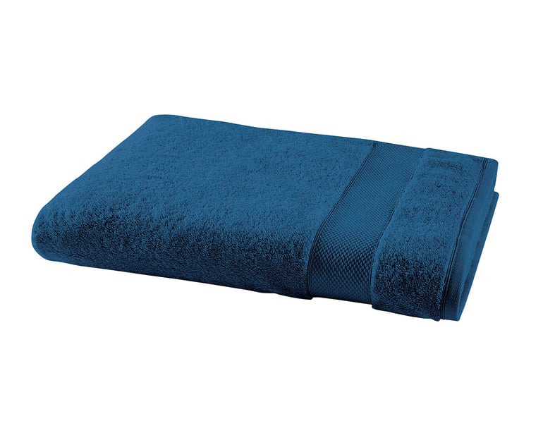 anne de solène DRAP DE DOUCHE Pétale · Bleuet