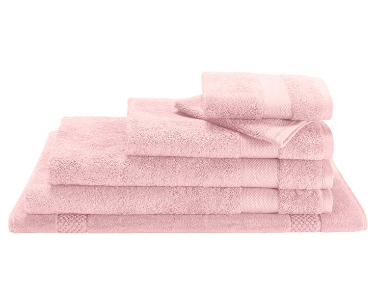 Anne De Solène DRAP DE DOUCHE Pétale · Rosa