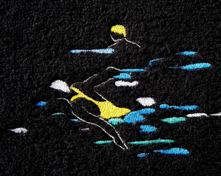 Anne De Solène DRAP DE DOUCHE Piscine