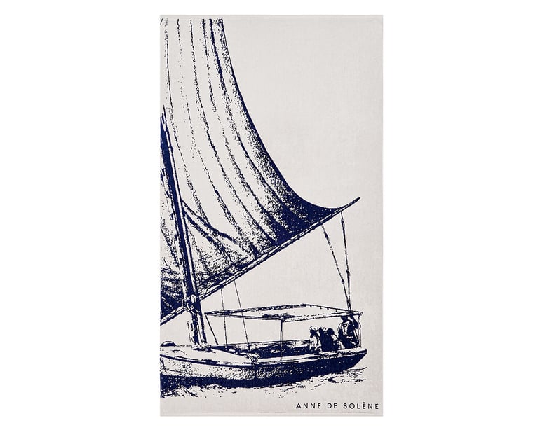 Anne De Solène DRAP DE PLAGE Felucca