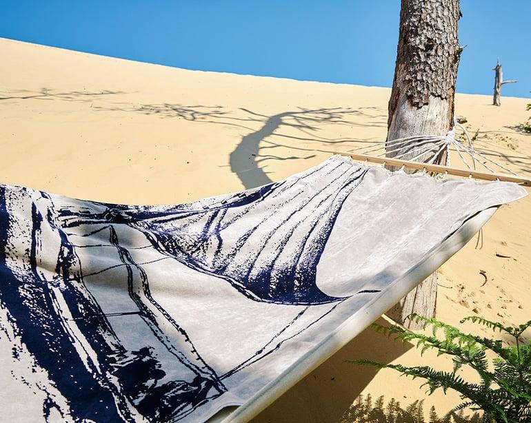 anne de solène DRAP DE PLAGE Felucca