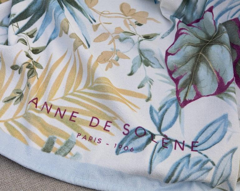 Anne De Solène DRAP DE PLAGE Hespérides · Vert