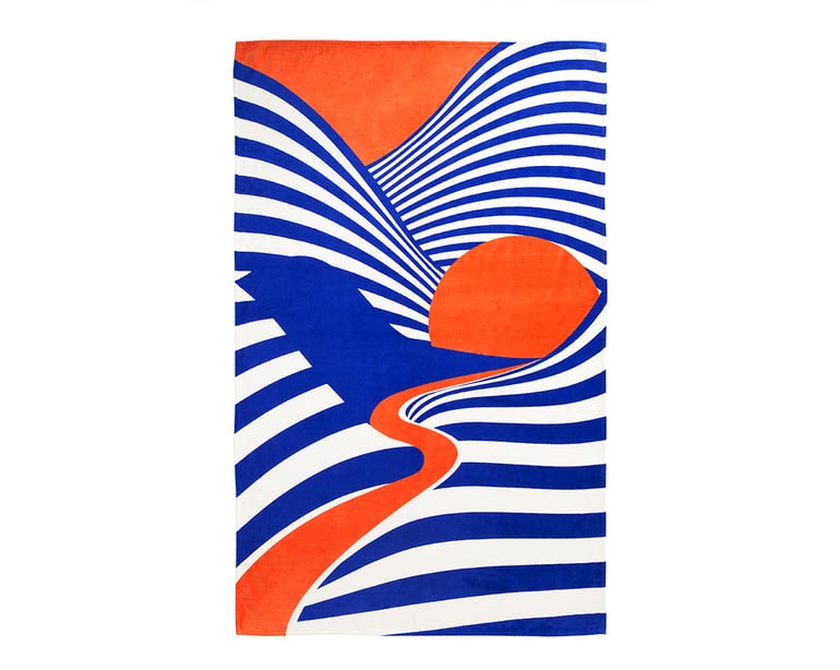 Anne De Solène DRAP DE PLAGE Lointain