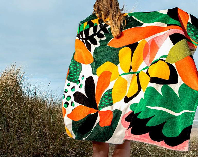Anne De Solène DRAP DE PLAGE Tijuca