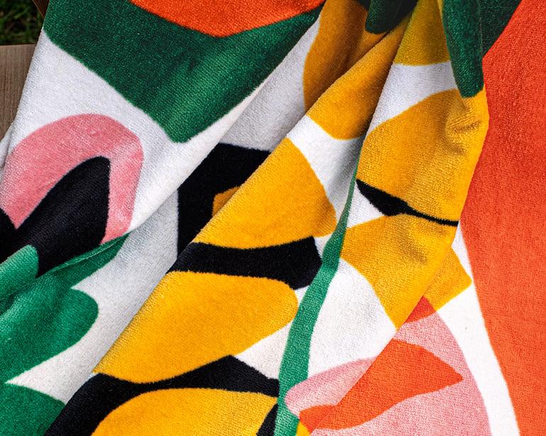 Anne De Solène DRAP DE PLAGE Tijuca