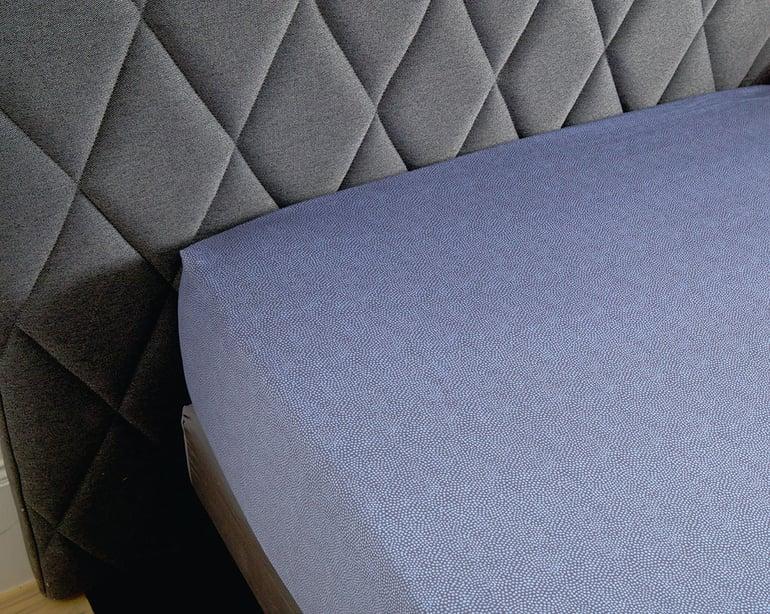 anne de solène DRAP HOUSSE Imaginaire · Bleu nuit