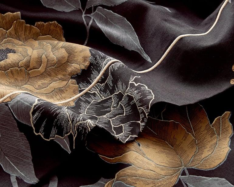 anne de solène DRAP PLAT Ambre nuit