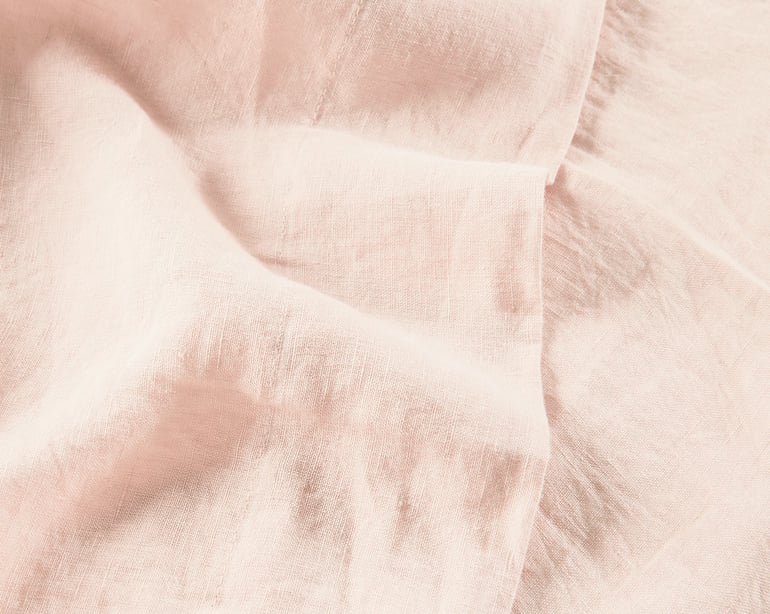 Anne De Solène DRAP PLAT Lin Lavé Lina · Nude