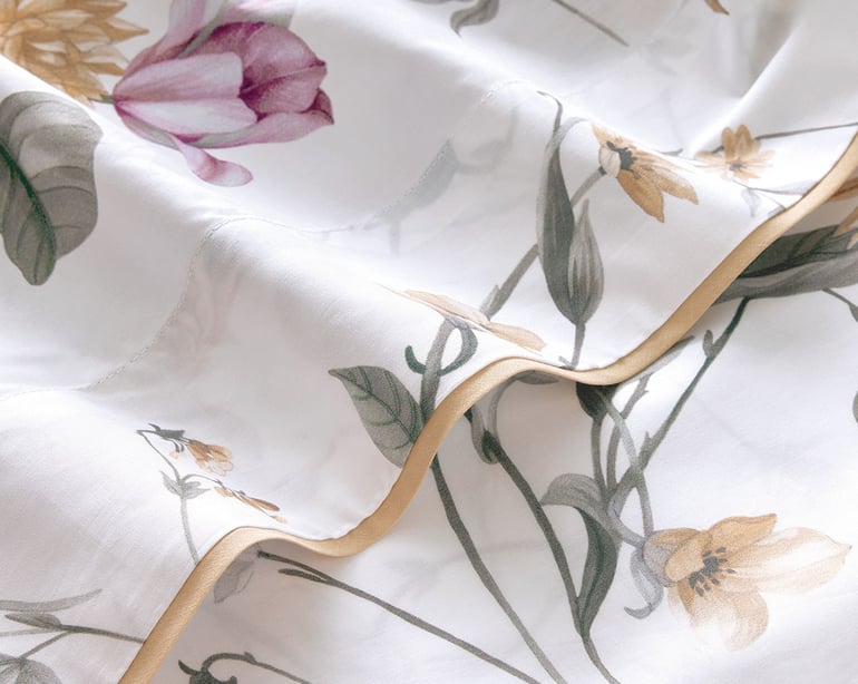 anne de solène DRAP PLAT Perle lune