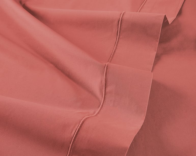 anne de solène DRAP PLAT Vexin · Terracotta