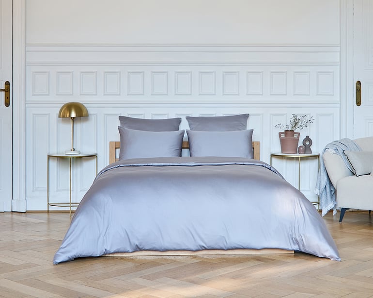 anne de solène Housse de couette Alexane · Gris