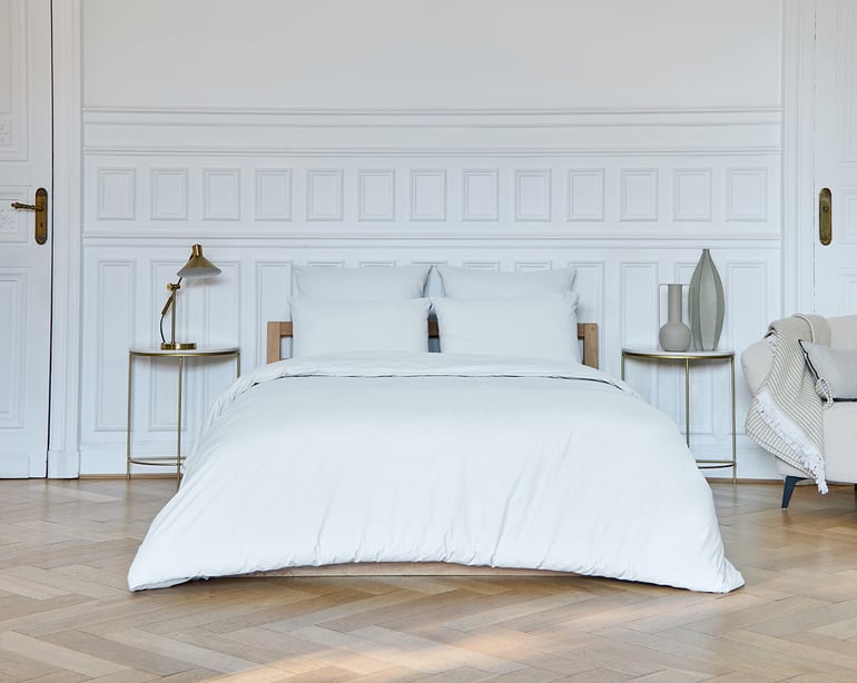 anne de solène Housse de couette Amance · Blanc