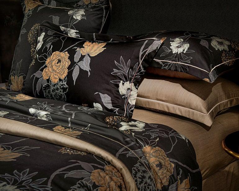 Anne De Solène HOUSSE DE COUETTE Ambre Nuit