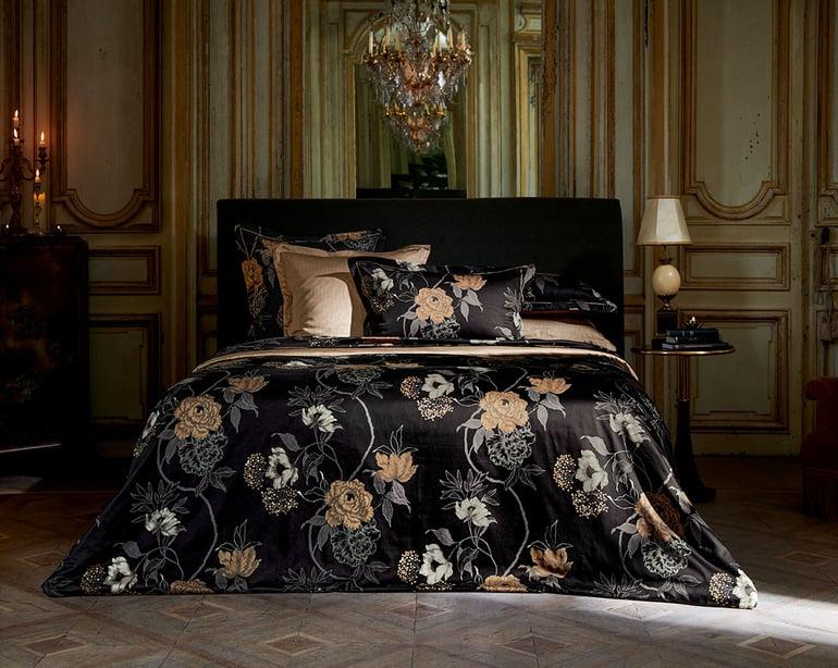 anne de solène HOUSSE DE COUETTE Ambre nuit