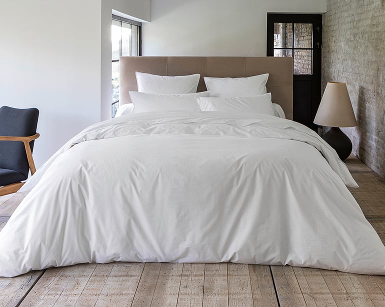 anne de solène HOUSSE DE COUETTE Essentielle · Blanc