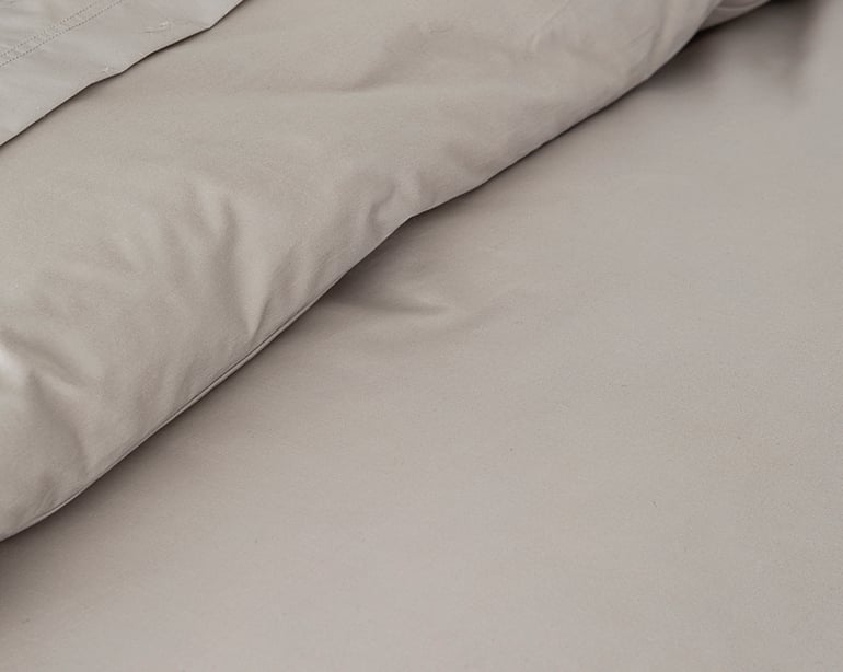 Anne De Solène HOUSSE DE COUETTE Essentielle · Galet
