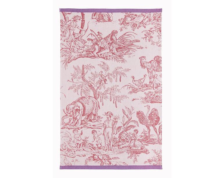 Anne De Solène LOT DE 3 TORCHONS 4 Continents