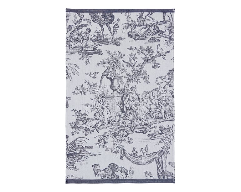 Anne De Solène LOT DE 3 TORCHONS 4 Continents